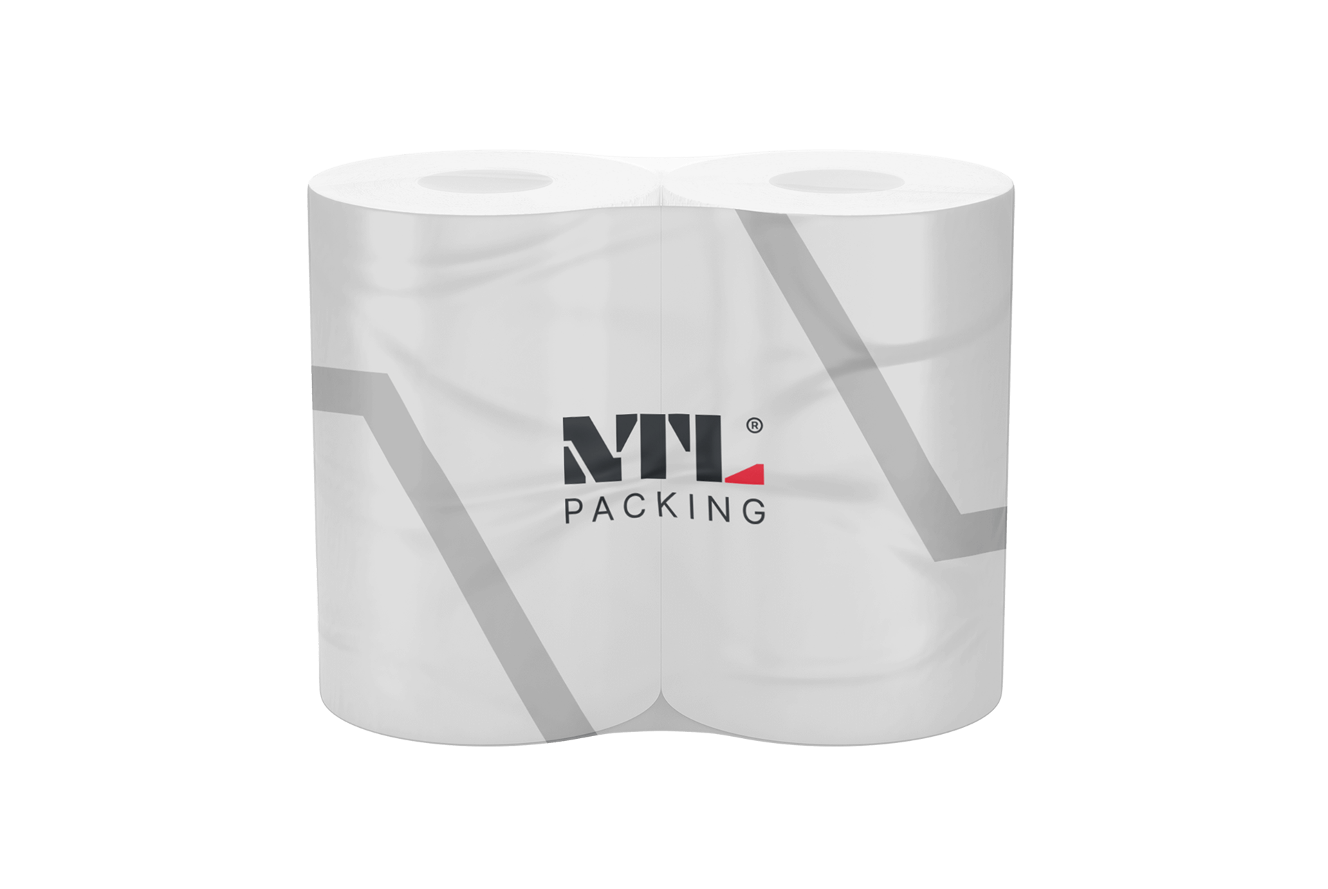 Roll packaging for cosmetics
